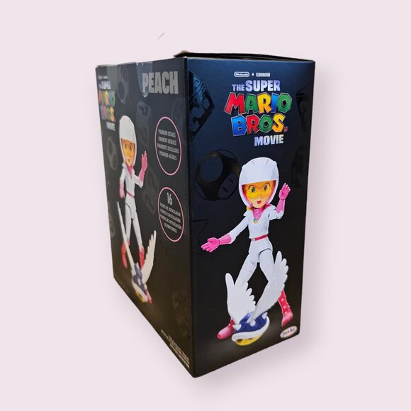 Nintendo The Super Mario Bros. Movie Peach Action Figure - Picture 6 of 8
